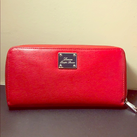 Lauren Ralph Lauren Handbags - Ralph Lauren Red Wallet
